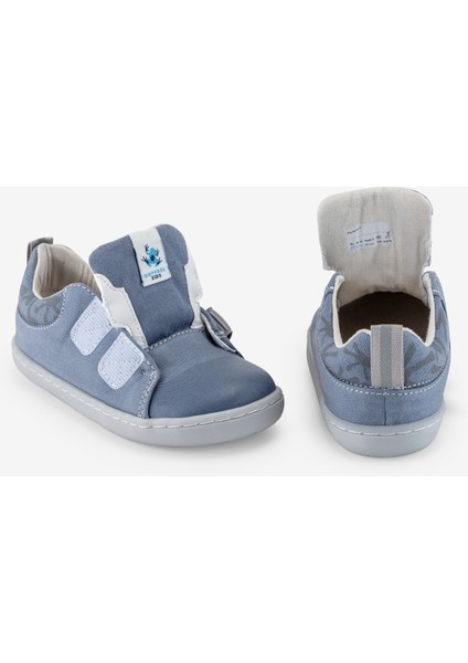 Smart Walker Canvas Play Toz Mavi Çocuk Ayakkabı