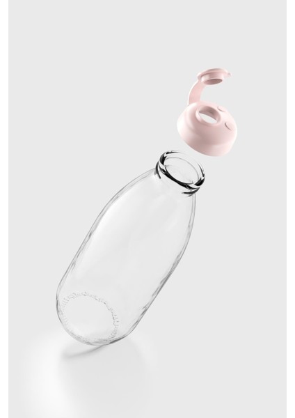 Milky 1000 ml Cam Şişe 181009 Toz Pembe modelleri