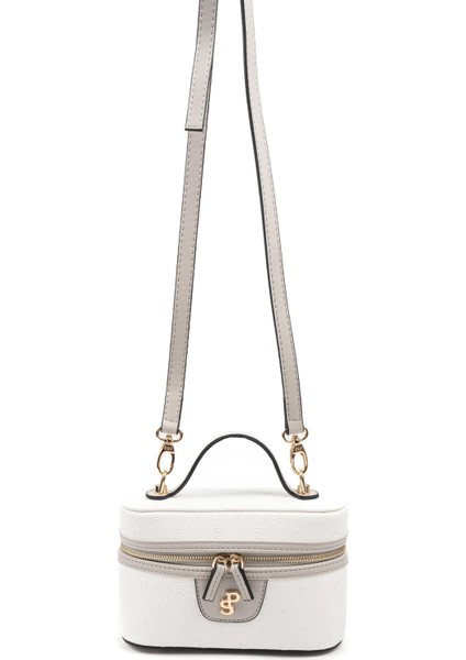 Beyaz - A.gri SP1195 Kadın Makyaj Çantası fiyatları