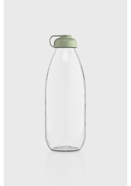 Milky 1000 ml Cam Şişe 181009 Pastel Yeşil