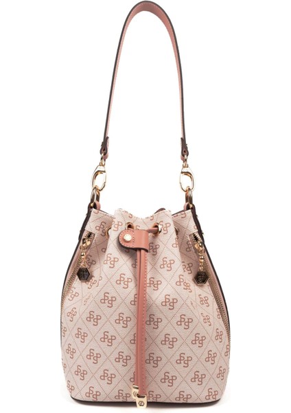 Pembe - Somon SP1137 Kadın Omuz Çantası