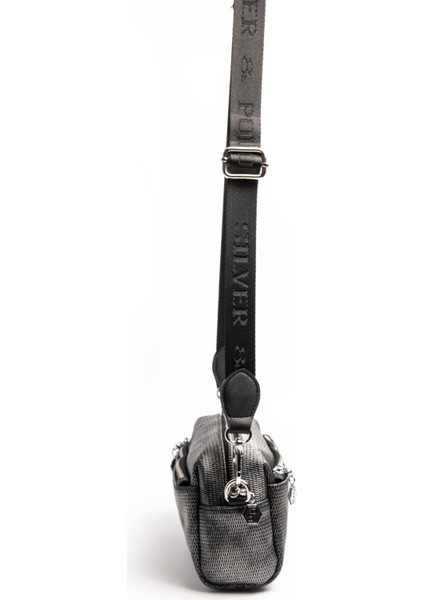 M.gümüş - Siyah SP1142 Kadın Çapraz Çanta indirimleri