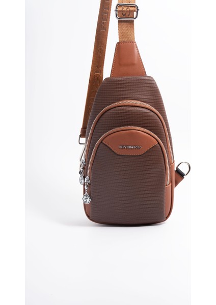 Kahve - Taba SP959 Kadın Bel Çantası
