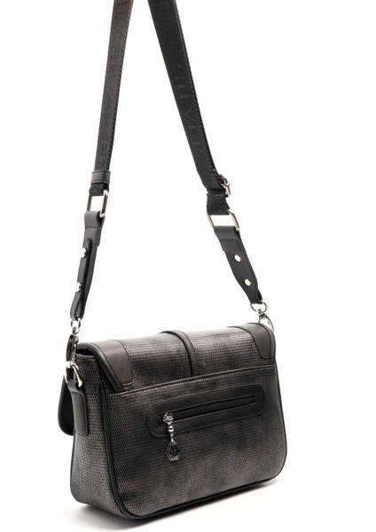M.gümüş - Siyah SP1182 Kadın Çapraz Çanta fırsatları