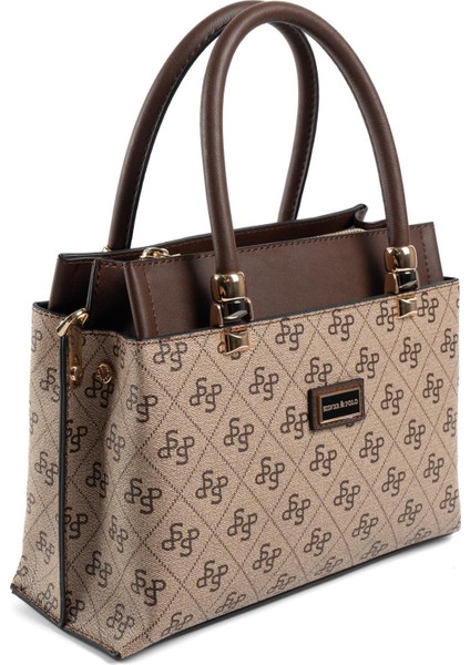 Koyu Bej - Kahve SP826 Kadın El Çantası fırsatları