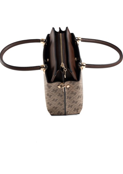 Koyu Bej - Kahve SP826 Kadın El Çantası indirimleri