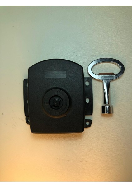 Mini Yüzey Montaj Hava Santral Kabin Ağır Panel Kilit - Plastik Gövde (+ Alu. Kare 8. Anahtar) indirimleri