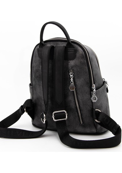 M.gümüş - Siyah SP1161 Kadın Sırt Çantası fırsatları