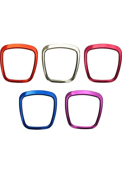 A4L/A6L/A8L/Q5/Q7 3D Metal Çıkartma Araba Direksiyon Simidi Dekoratif Çıkartma Kapağı Iç Mekan Modifikasyon Aksesuarı, Kare Tip-Gümüş (Yurt Dışından) modelleri