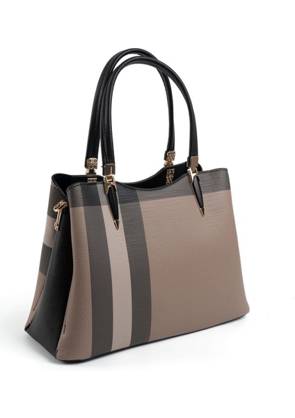 Kahve - Siyah SP1205 Kadın El Çantası indirimleri