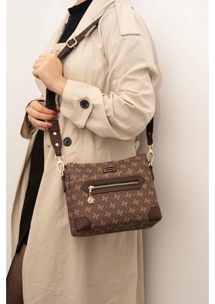 Kahve SP1110 Kadın Çapraz Çanta