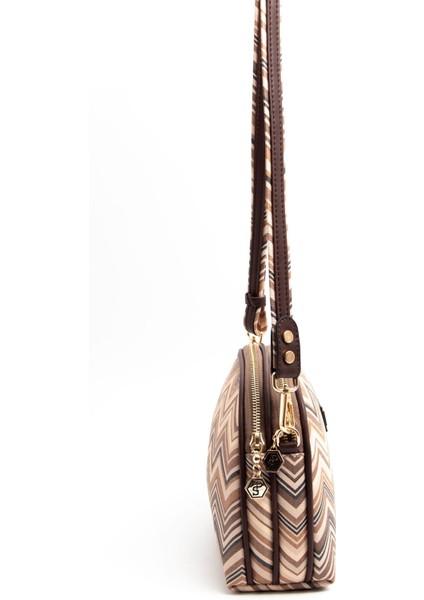 Nut - Kahve SP765 Kadın Çapraz Çanta fırsatları