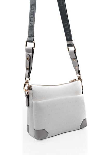 Beyaz - A.gri SP1110 Kadın Çapraz Çanta fırsatları