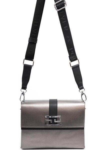 Platin - Siyah SP1009 Kadın Çapraz Çanta