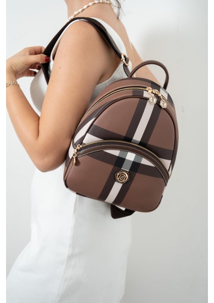 Koyu Kahve SP945 Kadın Sırt Çantası