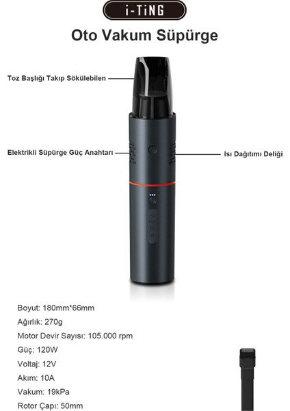İTing Araç Otomobil Akıllı Set Araç Yıkama Araç içi Süpürme Araç Lastik Şişirme Akü Takviye Seti fırsatları