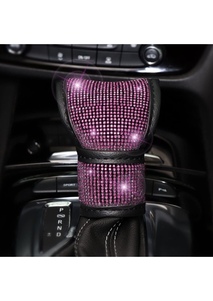 7 Adet/takım Parlak Yapay Elmaslı Araba Direksiyon Simidi Emniyet Kemeri Vites Kolu Kapağı Bardak Altlığı Çalıştırma Düğmesi Halkası Seti-Gül (Yurt Dışından) indirimleri