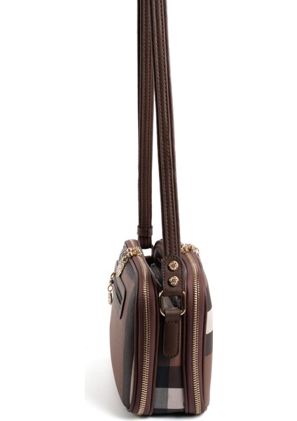 Koyu Kahve SP899 Kadın Çapraz Çanta modelleri