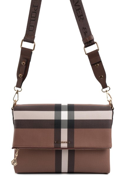 Koyu Kahve SP963 Kadın Çapraz Çanta