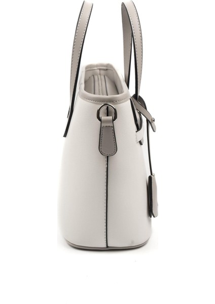 Beyaz - A.gri SP1185 Kadın El Çantası modelleri