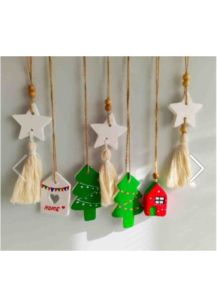 Yılbaşı Noel Çam Ağacı Süsü Yıldız Dekoratif modelleri