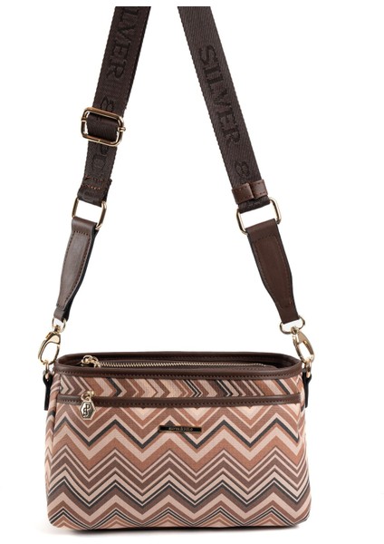 Nut - Kahve SP1184 Kadın Çapraz Çanta