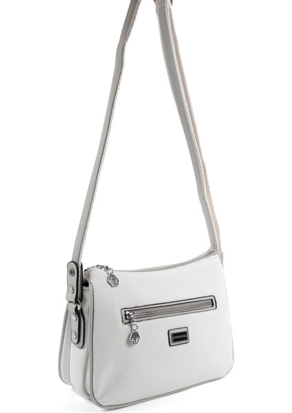 Beyaz - A.gri SP818 Kadın Çapraz Çanta fiyatları
