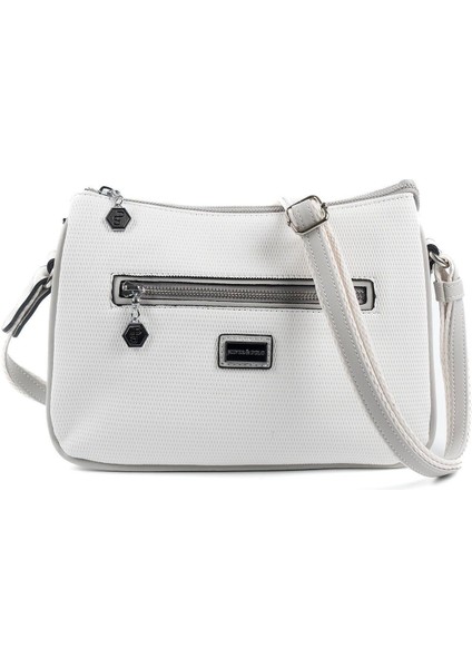 Beyaz - A.gri SP818 Kadın Çapraz Çanta indirimleri