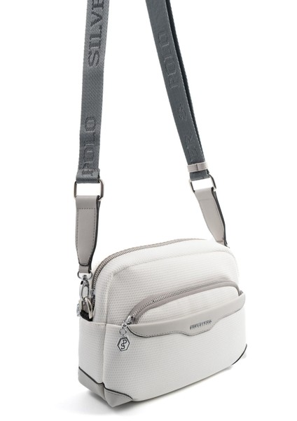 Beyaz - A.gri SP1201 Kadın Çapraz Çanta fiyatları