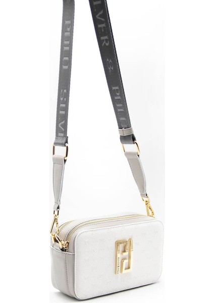 Beyaz - A.gri SP1078 Kadın Çapraz Çanta fiyatları