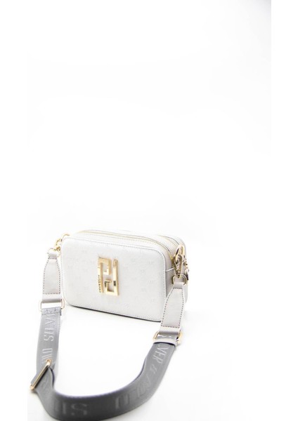 Beyaz - A.gri SP1078 Kadın Çapraz Çanta indirimleri