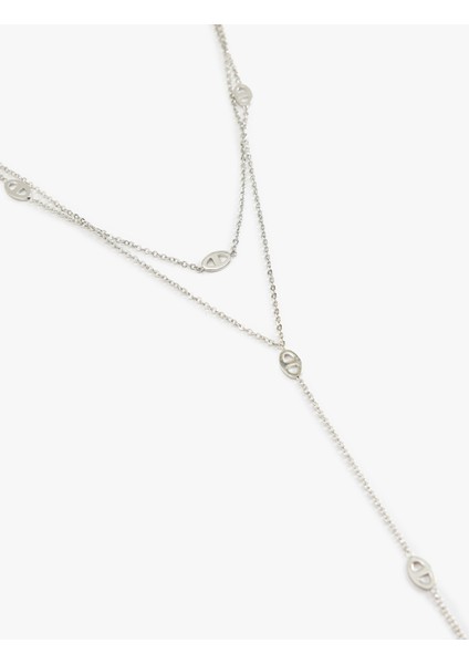 Çift Sıra Uzun Zincir Kolye fiyatları