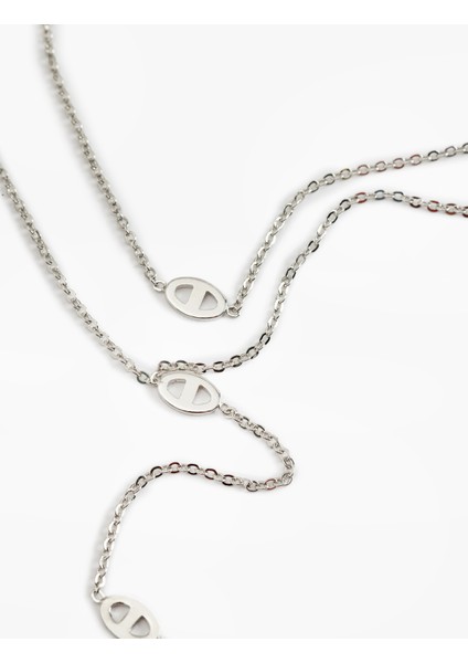 Çift Sıra Uzun Zincir Kolye modelleri