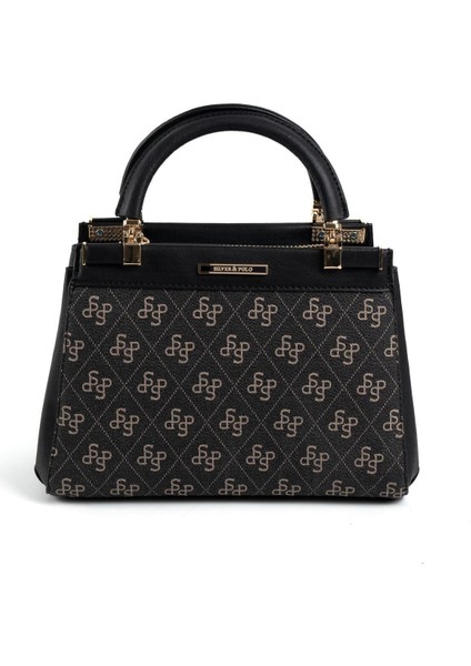 Füme - Siyah SP1193 Kadın El Çantası