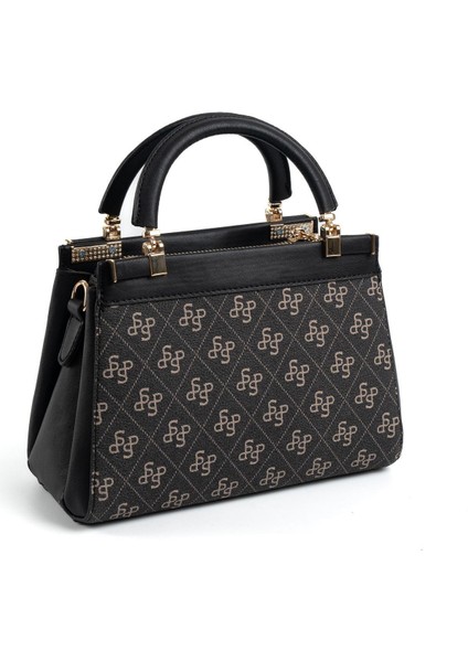 Füme - Siyah SP1193 Kadın El Çantası fırsatları