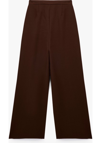 Pileli Cepli Uzun Geniş Paça Palazzo Pantolon fiyatları