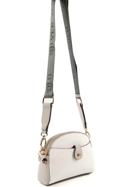 Beyaz - A.gri SP1144 Kadın Çapraz Çanta fiyatları