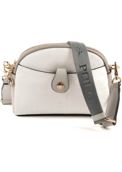 Beyaz - A.gri SP1144 Kadın Çapraz Çanta fırsatları