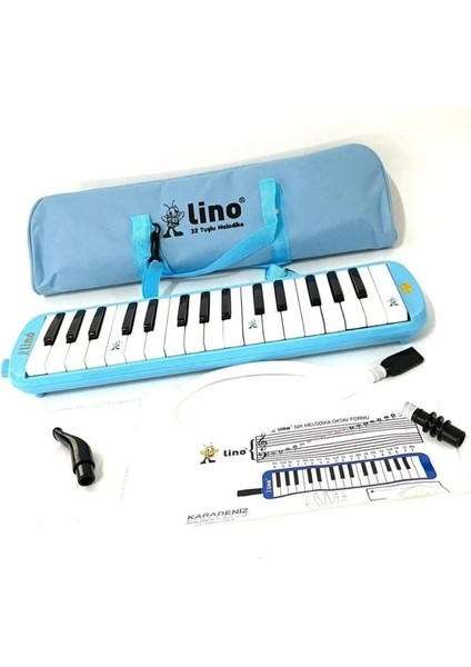 32 Tuşlu Melodika Açık Mavi fiyatları