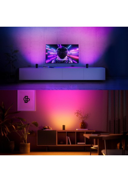 Hue Flare 2'li Paket Akıllı Duvar Aydınlatma - Beyaz