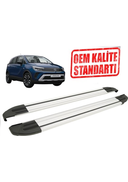 Crossland Araca Özel Brıllant Basamak 2017 2018 2019 2020 2021 2022 2023 2024 2025 Gri