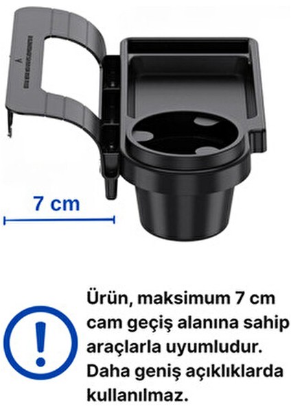 Oto Araç Içi Bardaklık Çok Amaçlı Organizer Bardak Tutucu Telefon Tutucu Saklama Kutusu Siyah fiyatları
