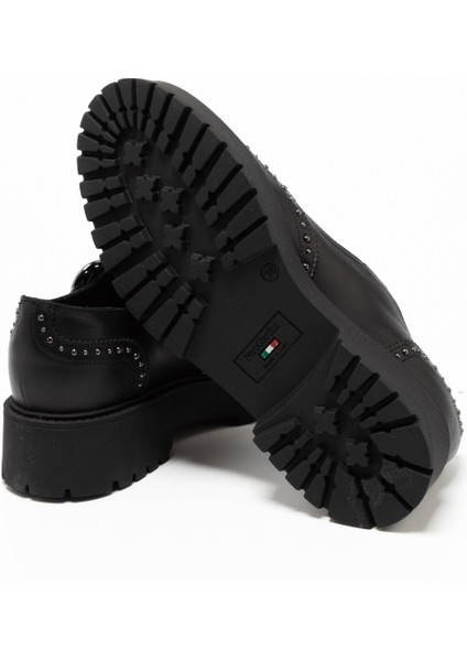 Kadın Oxford ( Klasik) I514000D 100 Nerogiardini Guanto Nero Tr Taverna 7724 Lıgh Nero