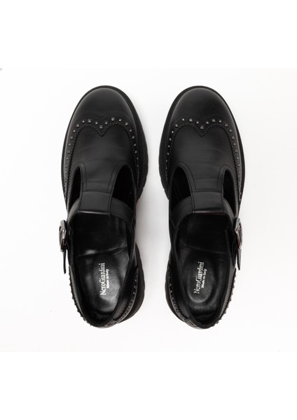 Kadın Oxford ( Klasik) I514000D 100 Nerogiardini Guanto Nero Tr Taverna 7724 Lıgh Nero