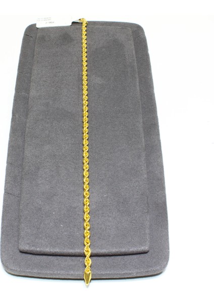 14 Ayar Gerçek Altın Halat Künye modelleri