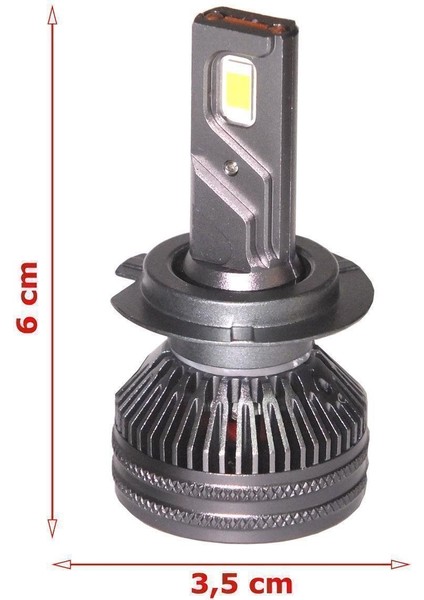 Opel Astra H 2004-2010 Uzun Far Gt Nano Beyaz H1 Mini LED Xenon Şimşek Etkili 22000 Lümen fiyatları