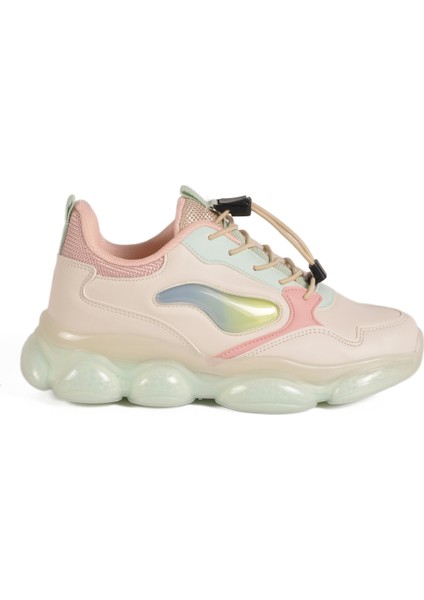 Krem-Pudra Hafif Çocuk Spor Ayakkabı 2054 F modelleri