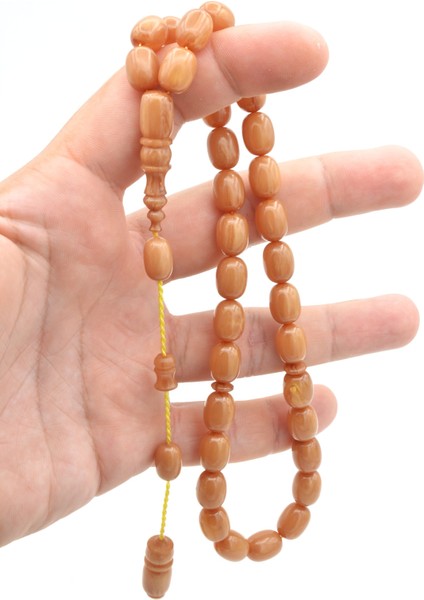 Usta Işi Sistemli Kapsül Kesim Hareli Bej Katalin Tesbih fırsatları