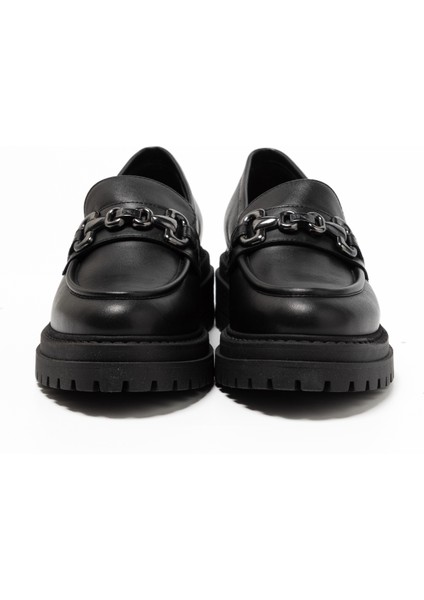 Kadın Oxford ( Klasik) I411410D 100 Nerogiardini Guanto Nero Tr Folgarıa 9120/009