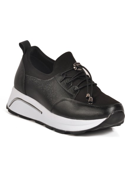 Siyah-Beyaz Kadın Günlük Ayakkabı 1706 Z